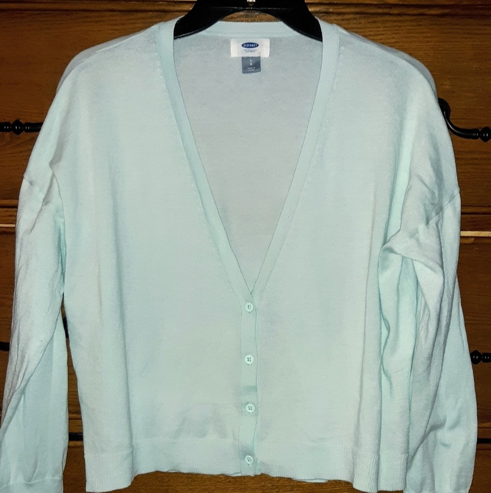 Mint Green Cardigan